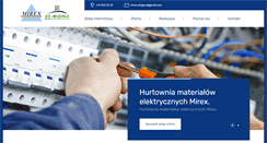 Desktop Screenshot of mirex.com.pl