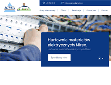 Tablet Screenshot of mirex.com.pl