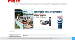 Desktop Screenshot of mirex.info